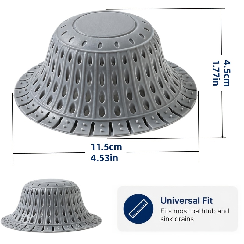 Silicone Foldable Hair Catcher - огляд і ціна Drain Pipe Clip