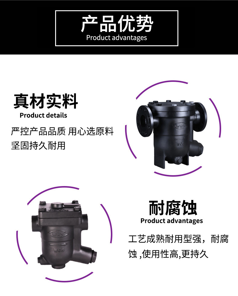 igh Temp Condensate Discharge  - огляд і ціна Float Ball Valve