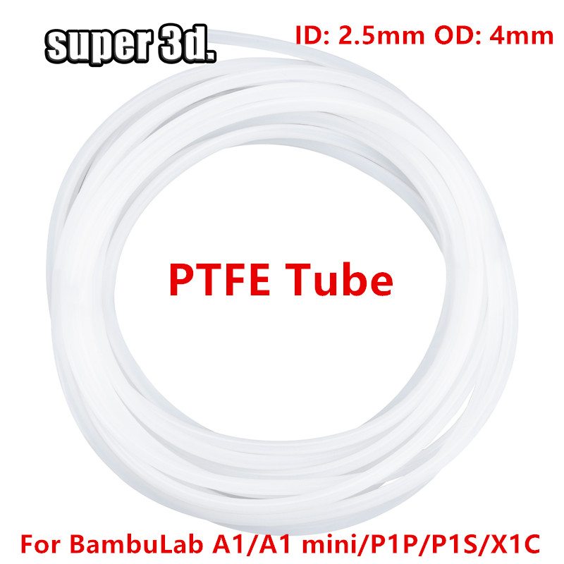 1/2/50M Bambu Lab PTFE Tube ID - огляд і ціна Ptfe Tape Thread