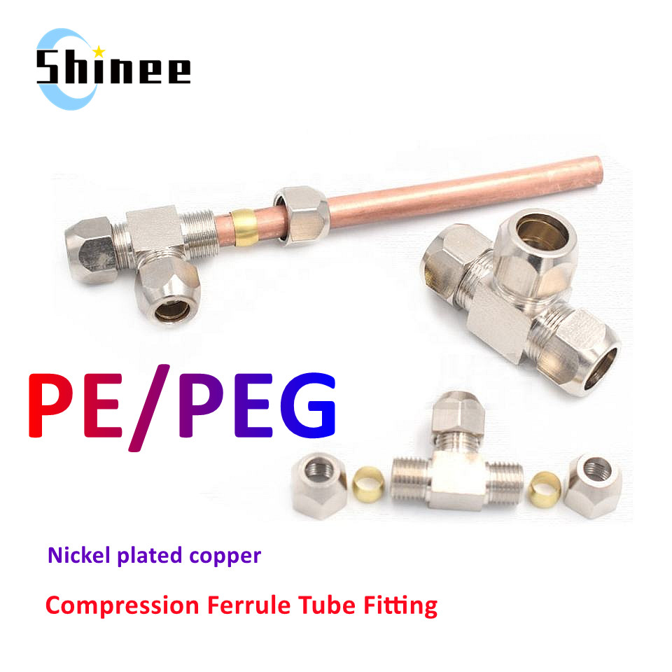 1PCS Pneumatic Fittings Brass  - огляд і ціна Compression Fitting Brass