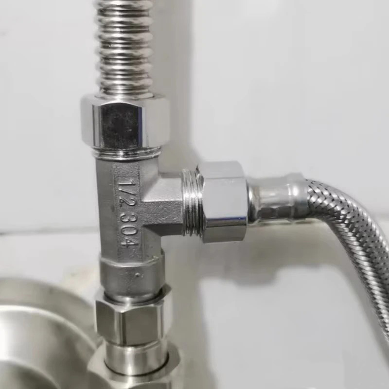 Stainless Steel T Adapter G1/  - огляд і ціна Shower Valve Cartridge