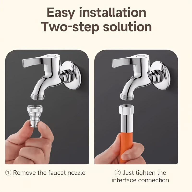 2-in-1 Foldable Faucet Extende - огляд і ціна Flexible Hose Braided
