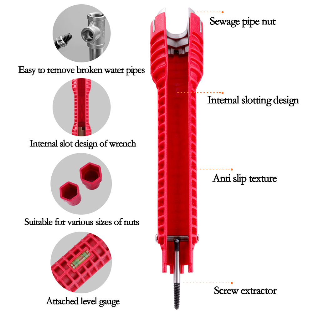 Three head red Sink wrench 8-i - огляд і ціна Pipe Freeze Spray