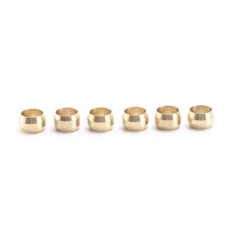 100PCS Brass Ferrule Sleeve Fe - огляд і ціна Compression Fitting Brass