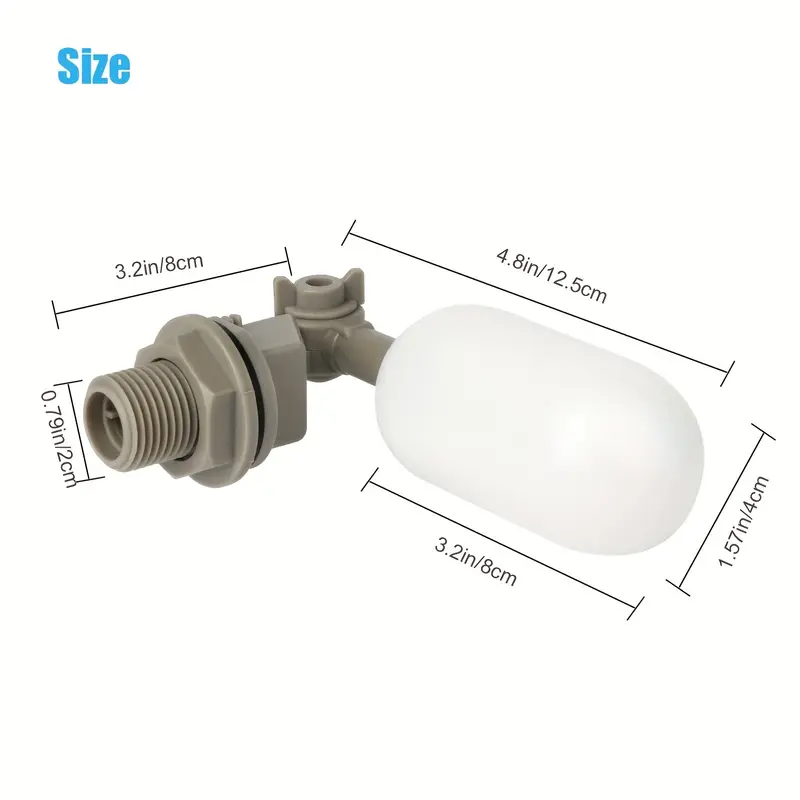 4Pcs Farm Cattle Plastic Water - огляд і ціна Float Ball Valve