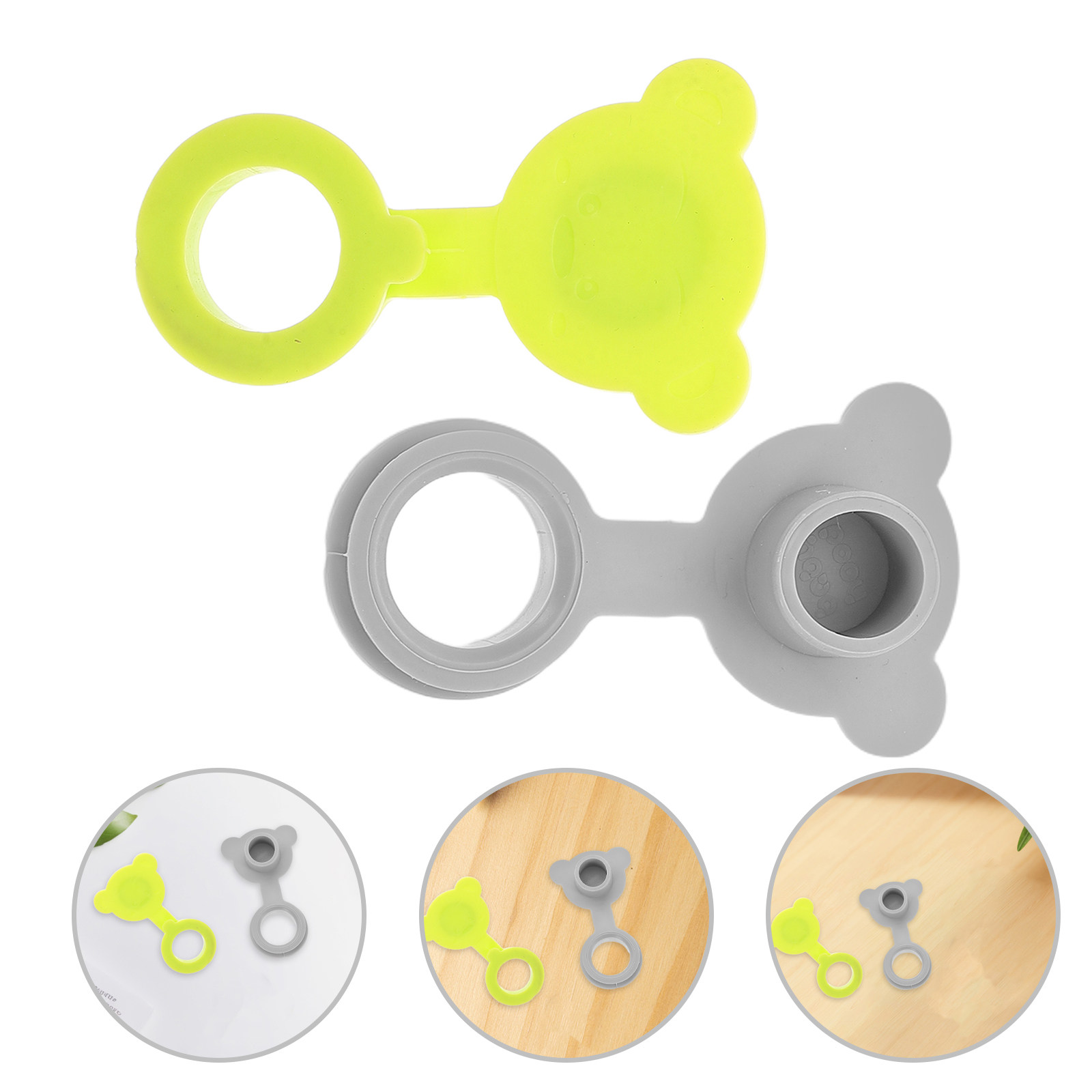 2Pcs Bath Drain Stopper - Soft - огляд і ціна Drain Pipe Clip