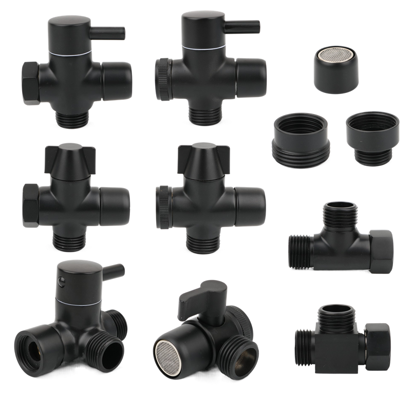 Black Brass Shower Arm Adapter - огляд і ціна Shower Valve Cartridge