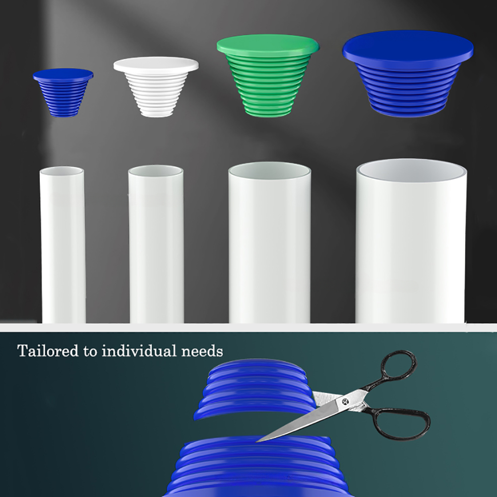 Silicone Sewer Pipe Sealing Ri - огляд і ціна Drain Pipe Clip