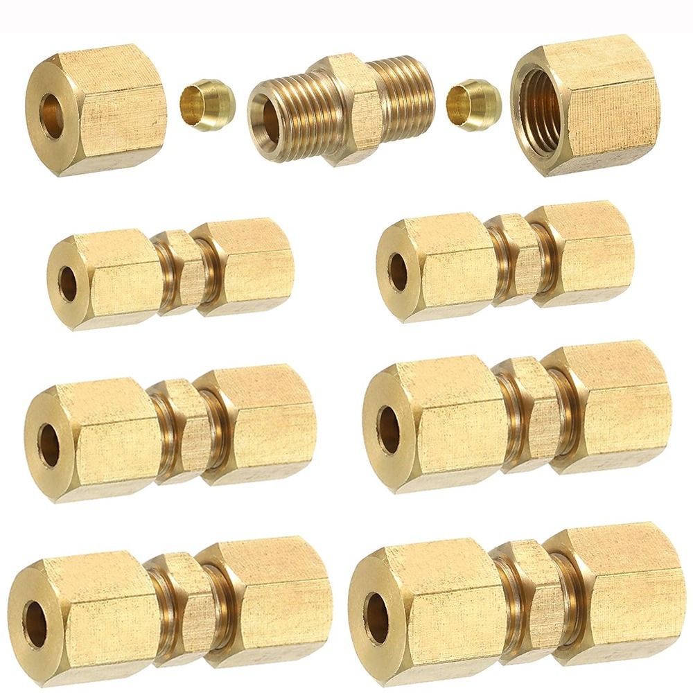 Brass Brass Compression Fittin - огляд і ціна Compression Fitting Brass