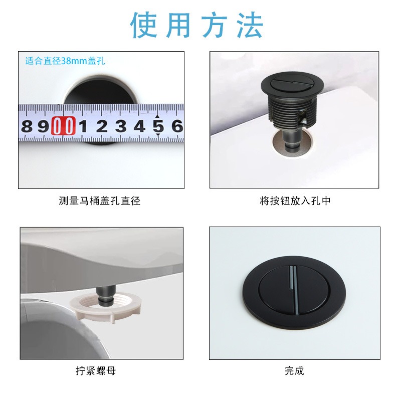 Cable Controlled Dual Flush Va - огляд і ціна Toilet Fill Valve